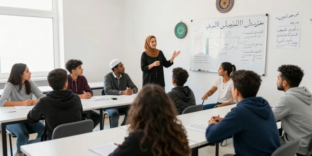 Arabisch lernen in Marokko mit innovativen Methoden und muttersprachlichen Lehrern.