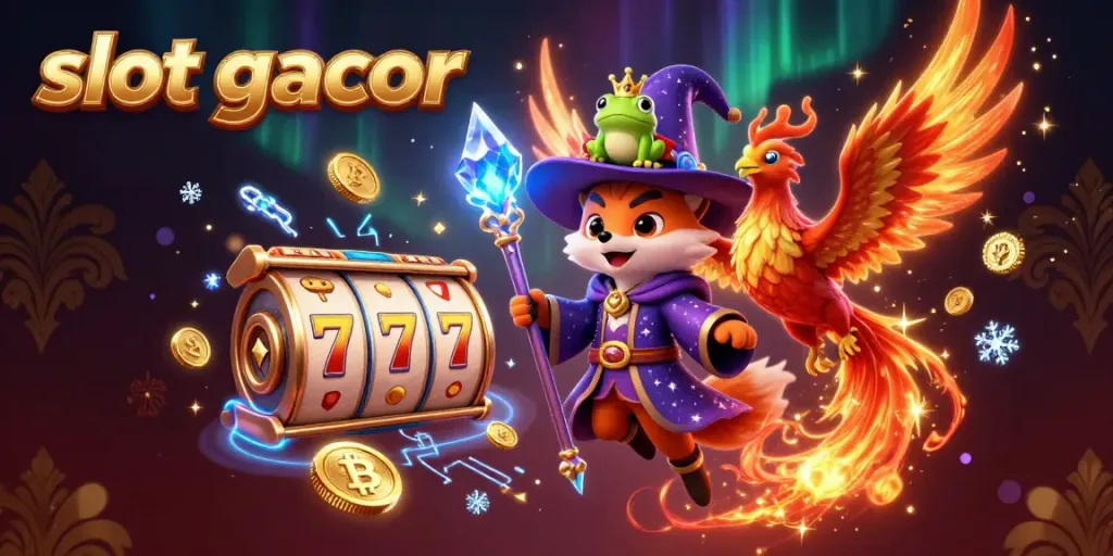 Experience the thrill of slot gacor gameplay with captivating characters and shining jackpots.