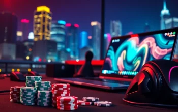 Az online casino világáról szóló fénykép, dinamikus játékasztallal és izgalmas elemekkel.